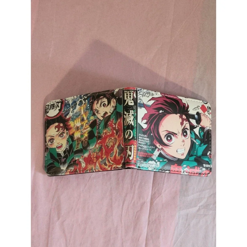 Demon Slayer Kimetsu no Yaiba Tanjiro Kamado Anime Bi-Fold Wallet